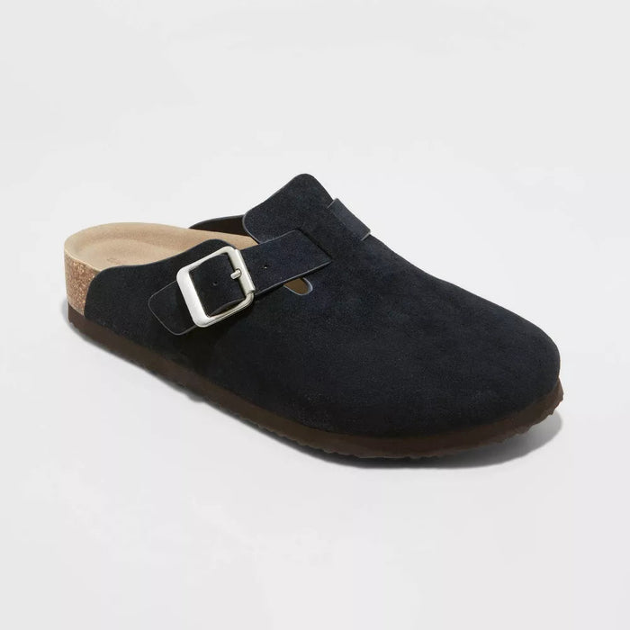Suede Clog
