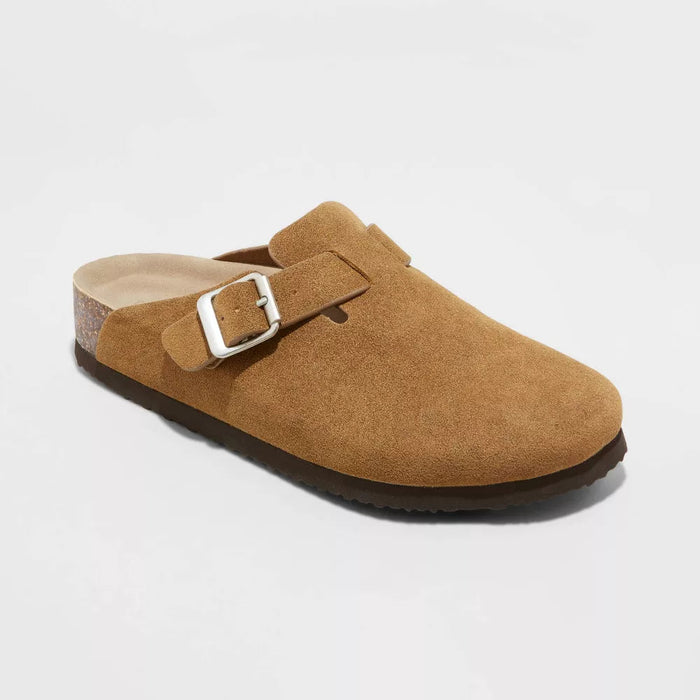 Suede Clog