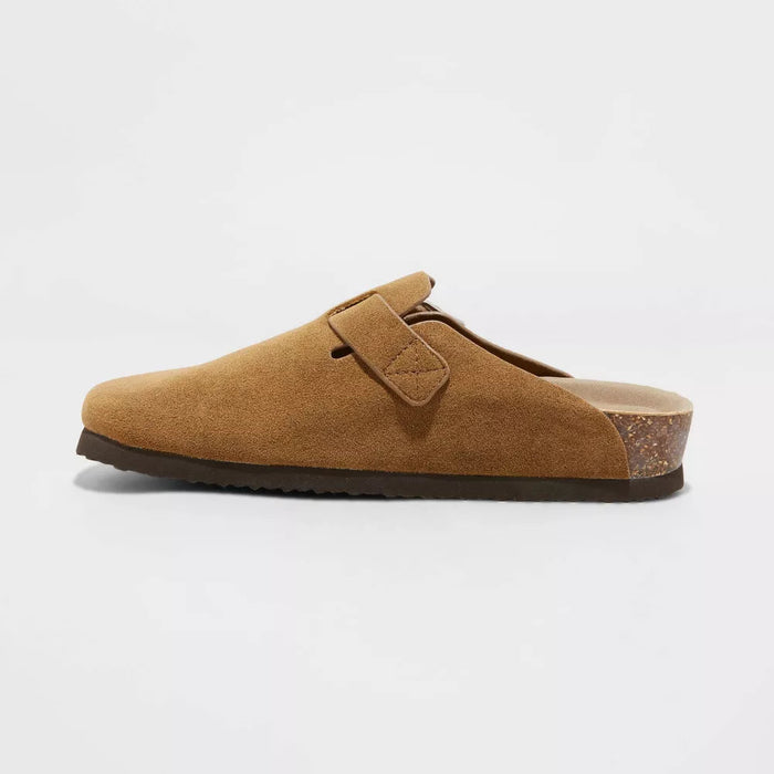 Suede Clog