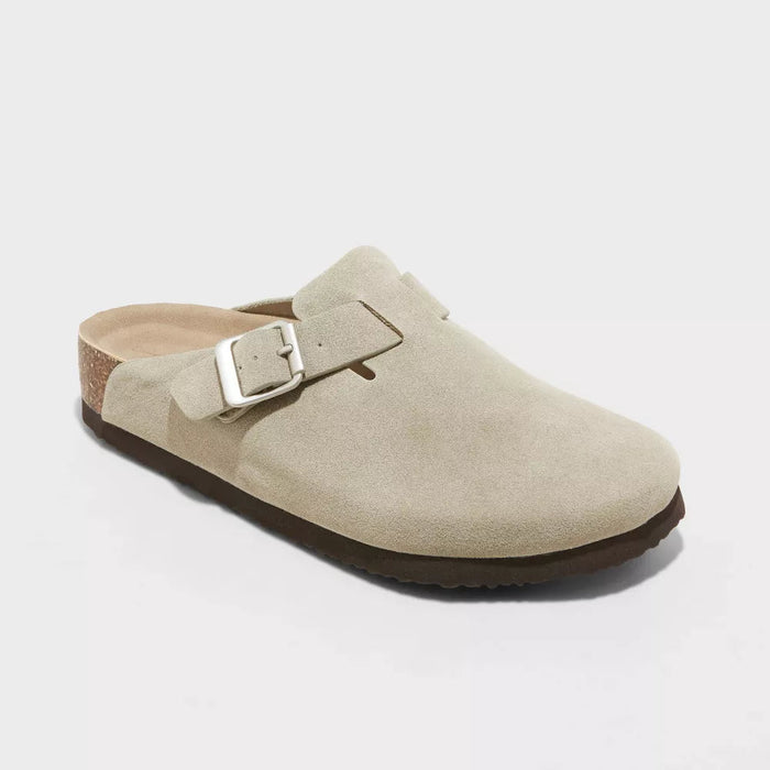 Suede Clog
