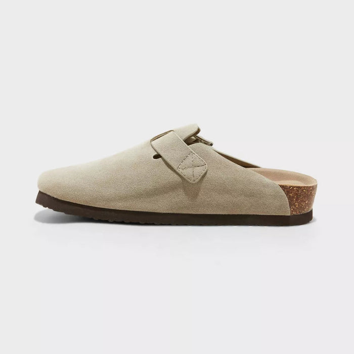 Suede Clog